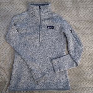 Patagonia womens Better Sweater quarter zip pullover XS